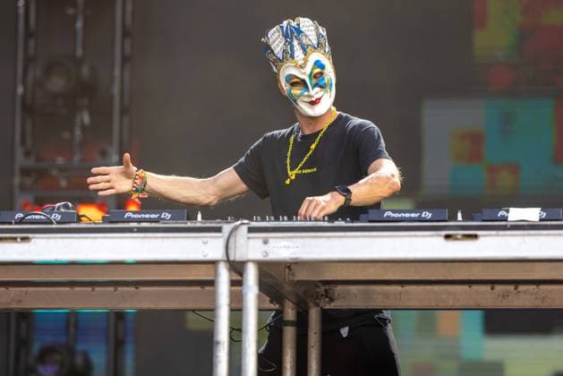 July 30, 2026, Chicago, Illinois, USA: German electronic musician BORIS BREJCHA during the Lollapalooza Music Festival at Grant Park in Chicago, Illinois Chicago USA  - ZUMAs135 20260730_zap_s135_194 Copyright: xDanielxDeSloverx