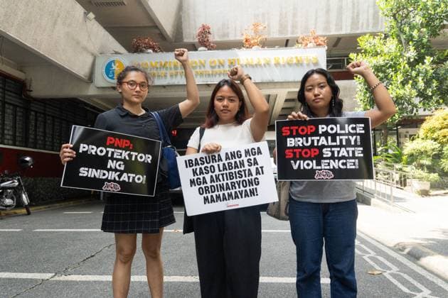 July 31, 2026, Quezon City, Philippines: QUEZON Quezon City, PHILIPPINES Ã¢â‚¬ JULY 31, 2026: Members of progressive organizations submit a letter to the Commission on Human Rights of the Philippines requesting an independent investigation into alleged human rights violations by the Philippine National Police during recent demonstrations. The groups accused police of using excessive force against protesters and journalists and called for accountability over the handling of the demonstrations. Quezon City Philippines  - ZUMAq101 20260731_zna_q101_009 Copyright: xCharlesxEdmonxS.xPerezx