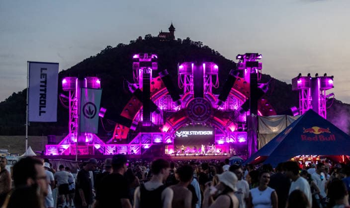 Drum&bass festival Let It Roll 2026 starts at Lake Most in Most, Czech Republic, on July 30, 2026, and run to August 1st. (CTKxPhoto VojtechxHajek) CTKPhotoP2026073101699  CTKPhotoP2026073101699