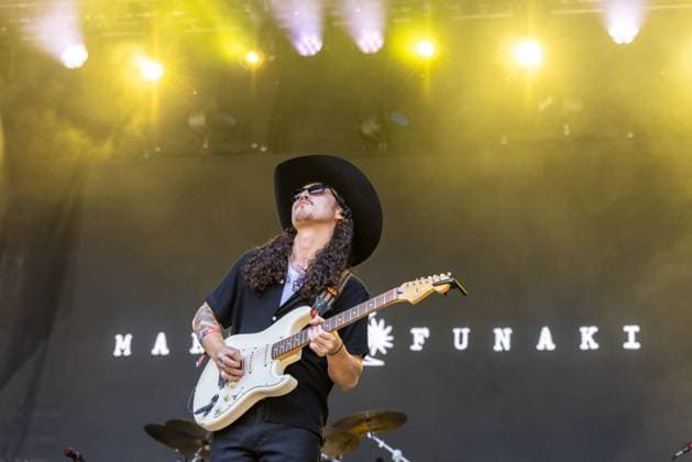 July 30, 2026, Chicago, Illinois, USA: Musician MARLON FUNAKI during the Lollapalooza Music Festival at Grant Park in Chicago, Illinois Chicago USA  - ZUMAs135 20260730_zap_s135_208 Copyright: xDanielxDeSloverx