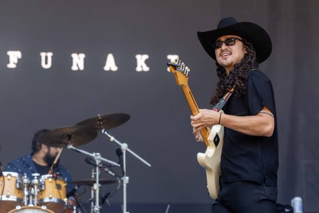 July 30, 2026, Chicago, Illinois, USA: Musician MARLON FUNAKI during the Lollapalooza Music Festival at Grant Park in Chicago, Illinois Chicago USA  - ZUMAs135 20260730_zap_s135_210 Copyright: xDanielxDeSloverx