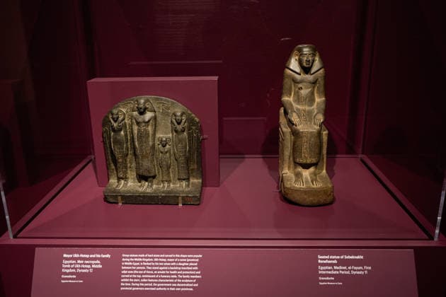Treasures of the Pharaohs Exhibition opening night event in San Francisco SAN FRANCISCO, CA - JULY 30: Guests visit the Treasures of the Pharaohs Exhibition during the opening event as Mayor Daniel Lurie, Egyptian Minister Sherif Fathi Attia of Tourism and Antiquities, officials and invited guests attend at the de Young Museum in San Francisco, California, United States on July 30, 2026. Treasures of the Pharaohs Exhibition will be open to public on August 1. Tayfun Coskun Anadolu California United States. Editorial use only. Please get in touch for any other usage.  Copyright: x2026xAnadoluxTayfunxCoskunx