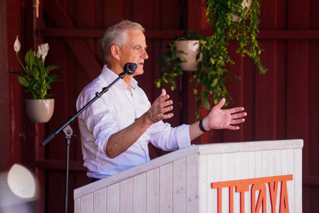 News Bilder des Tages AUFs sommerleir pa Utoya Utoya 20260731. Statsminister Jonas Gahr Store taler under hans besok pa AUFs sommerleir. Foto: Thomas Fure NTB Utoya Norge HZFS9xfTgnI EDITORIAL USE ONLY Ref:_POLHZFS9xfTgnI.jpg *** AUF s Summer Camp on Utoya Utoya 20260731 Prime Minister Jonas Gahr Store speaks during his visit to the AUF s summer camp Photo: Thomas Fure, NTB Utoya, Norway HZFS9xfTgnI EDITORIAL USE ONLY Ref POLHZFS9xfTgnI jpg  Copyright: xThomasxFurex xNTBx