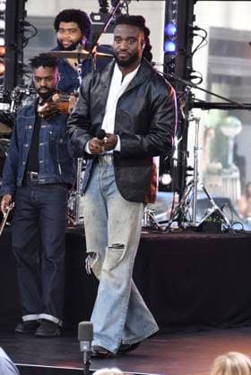 NEW YORK, NY- JULY 31: Shaboozey performs on NBC™s Today Citi Concert Series at Today Plaza on July 31, 2026 in New York City. Copyright: xmpi099x