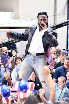 NEW YORK, NY- JULY 31: Shaboozey performs on NBC™s Today Citi Concert Series at Today Plaza on July 31, 2026 in New York City. Copyright: xmpi099x