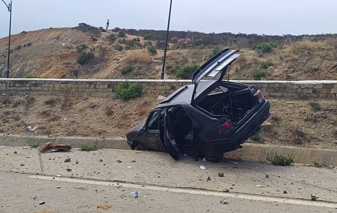 Moroccan forces block irregular migrants attempting to reach Ceuta FNIDEQ, MOROCCO - JULY 31: Some vehicles are heavily damaged after the clash between Moroccan security forces and irregular migrants attempting to reach Ceuta in the northern city of Fnideq, Morocco on July 31, 2026. Authorities blocked roads across Fnideq and deployed additional security measures to prevent migrants from reaching Ceuta, the Spanish-administered territory in North Africa. Abu Adem Muhammed Anadolu Fnideq Morocco. Editorial use only. Please get in touch for any other usage.  Copyright: x2026xAnadoluxAbuxAdemxMuhammedx