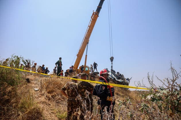 At least 25 killed, 44 injured as passenger bus overturns in northern Algeria BOUMERDES, ALGERIA - JULY 31: Emergency and search-and-rescue teams work at the scene where a passenger bus traveling from Setif veered off road and overturned in Boumerdes province, northern Algeria, on July 31, 2026. At least 25 people were killed and 44 others injured after the tragic accident on Friday, the country s Civil Protection said. Hamza Zait Anadolu Boumerdes Algeria. Editorial use only. Please get in touch for any other usage.  Copyright: x2026xAnadoluxHamzaxZaitx