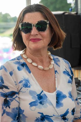 Muenchen, Eroeffnung des Sommerfestes im Olympiapark, Chefin Marion Schoene *** Munich, Opening of the Summer Festival at the Olympic Park, Director Marion Schoene