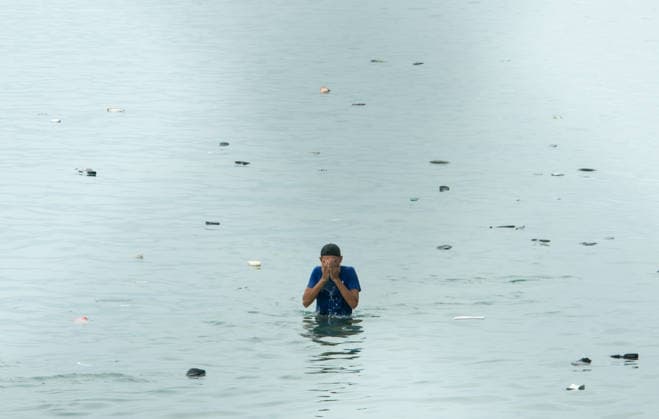 July 31, 2026, Ceuta, Ceuta, Spain: Hundreds of migrants attempt to swim from Morocco to the Spanish city of Ceuta in North Africa. Ceuta Spain  - ZUMAd308 20260731_zsp_d308_025 Copyright: xJuanxCarlosxLucasx