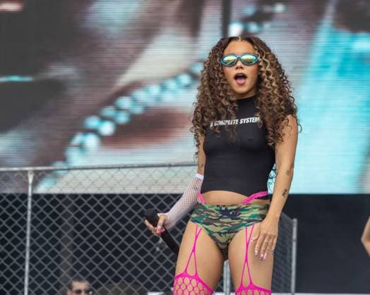 July 31, 2026, Chicago, Illinois, USA: JADAGRACE of PartyOf2 during the Lollapalooza Music Festival at Grant Park in Chicago, Illinois Chicago USA  - ZUMAs135 20260731_zap_s135_026 Copyright: xDanielxDeSloverx