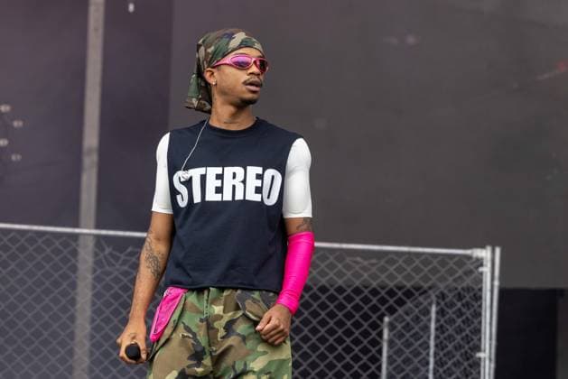 July 31, 2026, Chicago, Illinois, USA: SWIM (TYSON COY STEWART) of PartyOf2 during the Lollapalooza Music Festival at Grant Park in Chicago, Illinois Chicago USA  - ZUMAs135 20260731_zap_s135_039 Copyright: xDanielxDeSloverx