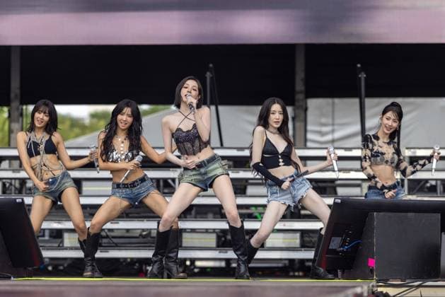 July 31, 2026, Chicago, Illinois, USA: MINNIE, SOYEON, YUQI, SHUHUA and MIYEON of South Korean girl group I-DLE during the Lollapalooza Music Festival at Grant Park in Chicago, Illinois Chicago USA  - ZUMAs135 20260731_zap_s135_137 Copyright: xDanielxDeSloverx