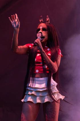 July 31, 2026, Chicago, Illinois, USA: German electronic musician HORSEGIIRL (STELLA STALLION) during the Lollapalooza Music Festival at Grant Park in Chicago, Illinois Chicago USA  - ZUMAs135 20260731_zap_s135_186 Copyright: xDanielxDeSloverx