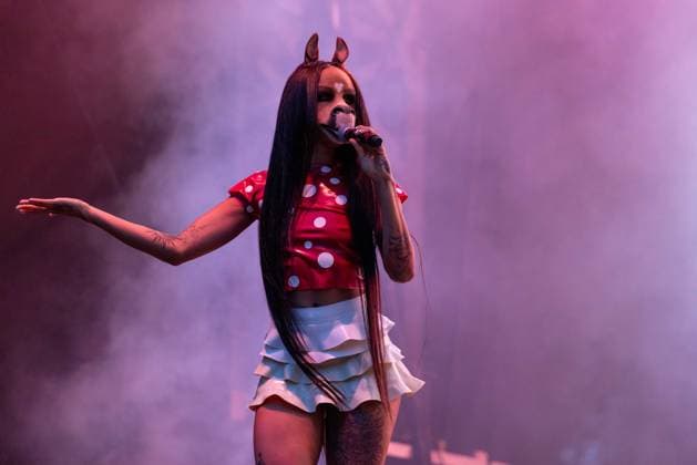 July 31, 2026, Chicago, Illinois, USA: German electronic musician HORSEGIIRL (STELLA STALLION) during the Lollapalooza Music Festival at Grant Park in Chicago, Illinois Chicago USA  - ZUMAs135 20260731_zap_s135_189 Copyright: xDanielxDeSloverx