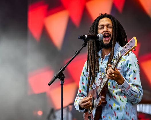 Julian Marley performing on the Main Stage at Reggaeland Festival Day 1 at Milton Keynes National Bowl on 31st July 2026 Julian Marley performing on the Main Stage at Reggaeland Festival Day 1 at Milton Keynes National Bowl on 31st July 2026, Credit:Laura Rose Avalon  Copyright: xLauraxRosex xAvalonx 1120042306