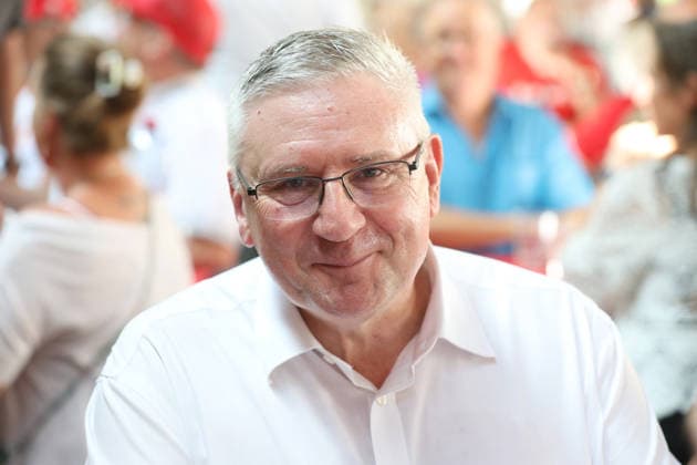 1.August Ansprache Andreas Glarner (SVP) 01.08.2026 Niedergoesgen SO, SCHWEIZ, Festtagsrede am 1. August mit Nationalrat Andreas Glarner (SVP) in Niedergoesgen *** August 1 Speech by Andreas Glarner (SVP) August 1, 2026, Niedergoesgen, SO, SWITZERLAND; National Day speech on August 1 by National Council member Andreas Glarner (SVP) in Niedergoesgen 