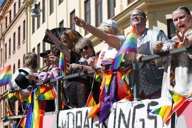 STOCKHOLM, SVERIGE 20260801 Dragkings Sverige i Prideparaden som gar fran Norr Mälarstrand till Slussen under arets Stockholm Pride STOCKHOLM SVERIGE x11700x *** STOCKHOLM, SWEDEN 20260801 Dragkings Sweden in the Pride Parade, which runs from Norr Mälarstrand to Slussen during this year s Stockholm Pride STOCKHOLM SWEDEN x11700x  Copyright: xMagnusxGrimstedt TTx STOCKHOLM PRIDE IuQXnOiV70I