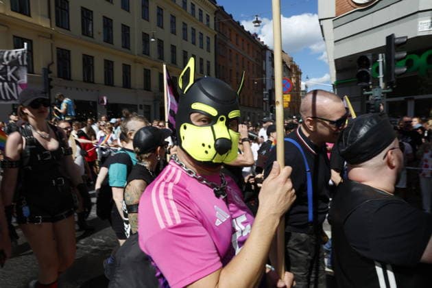 STOCKHOLM, SVERIGE 20260801 Prideparaden gar fran Norr Mälarstrand till Slussen under arets Stockholm Pride STOCKHOLM SVERIGE x11700x *** STOCKHOLM, SWEDEN 20260801 The Pride parade runs from Norr Mälarstrand to Slussen during this year s Stockholm Pride STOCKHOLM SWEDEN x11700x  Copyright: xMagnusxGrimstedt TTx STOCKHOLM PRIDE AQ6WDe8_dVY