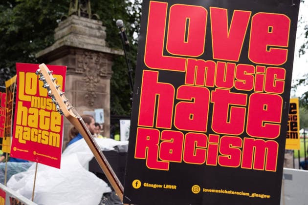 August 1, 2026, Glasgow, Scotland, UK: Hundreds of people took part in this years Govanhill International Festival & Carnival parade, a community-led anti-racist arts and cultural event organised by the Govanhill Baths Community Trust. The annual festival, themed Solidarity this year, was founded in response to racist attacks in the area. Glasgow UK  - ZUMAs357 20260801_zip_s357_013 Copyright: xCameronxScottx