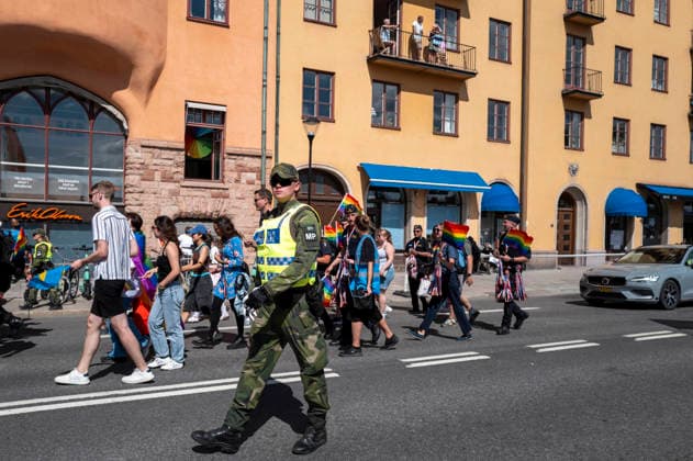 August 1, 2026, Stockholm, Sweden: STOCKHOLM, SWEDEN - AUGUST 1, 2026: Thousands of people take part in the Stockholm Pride Parade, the largest Pride parade in the Nordic region, through central Stockholm, celebrating LGBTQ rights, diversity and inclusion. Sweden  - ZUMAa136 20260801_zap_a136_031 Copyright: xJoelxLindhex