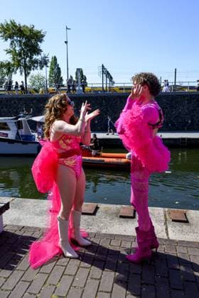 Amsterdam, The Netherlands, 2026-08-01 10:58:21 AMSTERDAM, 01-08-2026, Canals of Amsterdam. Amsterdam is the host city for WorldPride. Under the theme UNITY, equal rights, visibility, and international solidarity take center stage. The program includes the Pride Walk, Canal Parade, and a conference, among other things. PHOTO: NLBeeld Patrick van Emst Credit: NL Beeld Patrick van Emst  Copyright: xx x