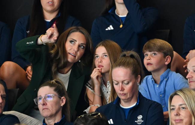The Prince and Princess of Wales, Duke and Duchess of Rothesay, attend the Commonwealth Games in Glasgow 01 08 2026, Glasgow, UK. The Prince and Princess of Wales, Duke and Duchess of Rothesay, joined by their children Prince George, Princess Charlotte and Prince Louis attend the Commonwealth Games in Glasgow, Saturday 1st August 2026 to watch some of the sports fixtures taking place that day., Credit:Wattie Cheung Kensington Palace B66 Avalon UK, UK, Glasgow  Copyright: xWattiexCheungx xKensingtonxPalacex xB66x xAvalonx 1120183420