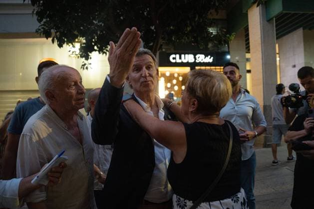 August 1, 2026, Ceuta, Spain: CEUTA, Spain Ã¢â‚¬ August 1, 2026: Popular Party leader and opposition leader Alberto NoÂºoÂ±ez FeijoÂ³o visits Ceuta following a migrant crisis in which tens of thousands of people entered the city. The visit comes amid ongoing political debate over migration and border management. Ceuta Spain - ZUMAq101 20260801_zna_q101_224 Copyright: xMarioxMoroÂ³Nx