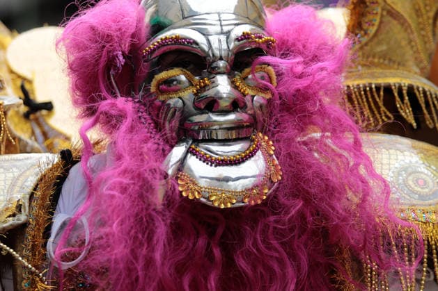 Thousands dance at Gran Poder, one of South America s largest folk festivals LA PAZ, BOLIVIA - AUGUST 1: A dancer from the Morenada dance participate in the entrance of the Gran Poder in La Paz, Bolivia, on August 01, 2026. The Senor Jesús del Gran Poder Procession in La Paz, Bolivia, is a massive celebration of faith and folklore that was declared Intangible Cultural Heritage of Humanity by UNESCO in 2019. The event brings together more than 70 dance troupes and tens of thousands of dancers and musicians. Jorge Mateo Romay Salinas Anadolu La paz Bolivia. Editorial use only. Please get in touch for any other usage.  Copyright: x2026xAnadoluxJorgexMateoxRomayxSalinasx