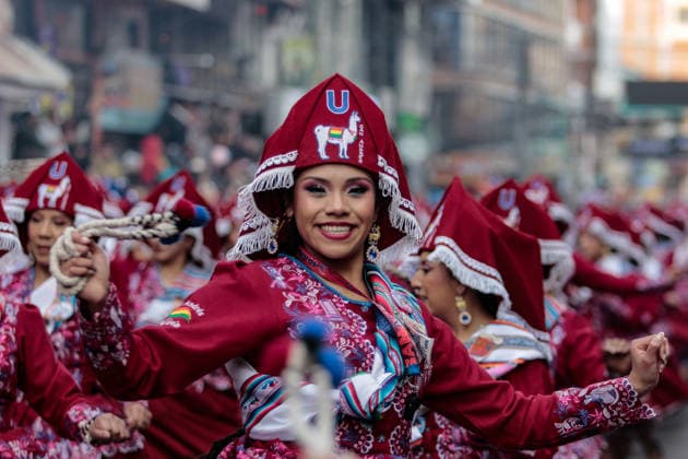 Thousands dance at Gran Poder, one of South America s largest folk festivals LA PAZ, BOLIVIA - AUGUST 1: A dancer from the Cullaguada participates in the entrance of the Gran Poder in La Paz, Bolivia, on August 01, 2026. The Senor Jesús del Gran Poder Procession in La Paz, Bolivia, is a massive celebration of faith and folklore that was declared Intangible Cultural Heritage of Humanity by UNESCO in 2019. The event brings together more than 70 dance troupes and tens of thousands of dancers and musicians. Jorge Mateo Romay Salinas Anadolu La paz Bolivia. Editorial use only. Please get in touch for any other usage.  Copyright: x2026xAnadoluxJorgexMateoxRomayxSalinasx