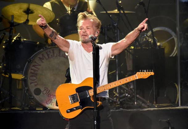 August 1, 2026, Atlanta, Georgia, USA: John Mellencamp, Dancing Words Tour The Greatest Hits, Ameris Bank Amphitheatre, Alpharetta, Georgia. August 1, 2026 Atlanta USA  - ZUMAs380 20260801_zep_s380_056 Copyright: xDerekxStormx
