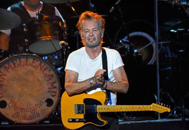 August 1, 2026, Atlanta, Georgia, USA: John Mellencamp, Dancing Words Tour The Greatest Hits, Ameris Bank Amphitheatre, Alpharetta, Georgia. August 1, 2026 Atlanta USA  - ZUMAs380 20260801_zep_s380_063 Copyright: xDerekxStormx