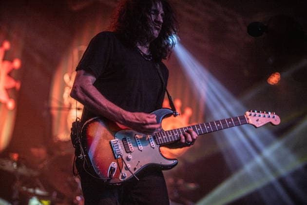 August 1, 2026, Milano, Lombardia, Italy: Guitarist Reid Lawrence LaLonde, better known as Larry LaLonde, performs live with American rock band Primus during their only Italian concert of their UK + Europe 2026 European tour, held at the Circolo Magnolia at Idroscalo. The historic alternative metal funk rock band returned to Italy after 11-years absence. Milano Italy - ZUMAs197 20260801_aaa_s197_153 Copyright: xCarloxVerganix