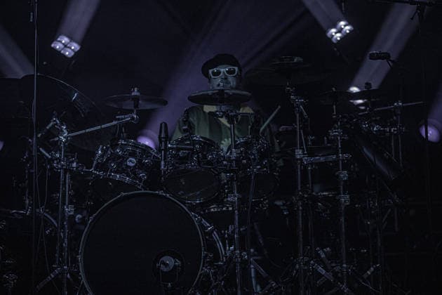 August 1, 2026, Milano, Lombardia, Italy: Drummer John Hoffer Hoffman performs live with American rock band Primus during their only Italian concert of their UK + Europe 2026 European tour, held at the Circolo Magnolia at Idroscalo. The historic alternative metal funk rock band returned to Italy after 11-years absence. Milano Italy - ZUMAs197 20260801_aaa_s197_167 Copyright: xCarloxVerganix