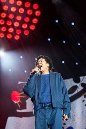 RIO DE JANEIRO, RJ - 01.08.2026: DJAVAN DJAVANEAR 50 ANOS - The "Djavanear" tour, in which the artist Djavan celebrates five decades of his career, arrives in Rio de Janeiro at the Farmasi arena this Saturday (1st) for three nights with tickets already sold out. x2992521x  CarlosxSanttos