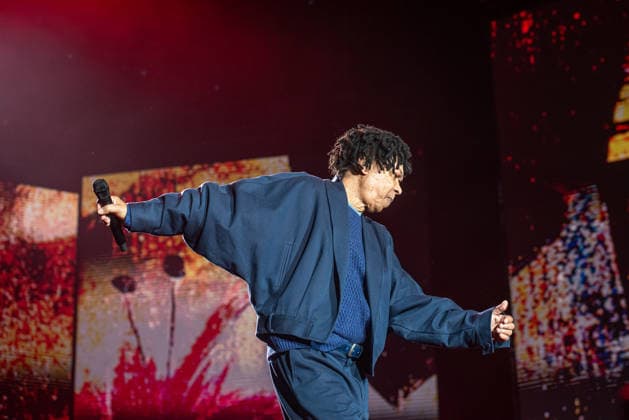 RIO DE JANEIRO, RJ - 01.08.2026: DJAVAN DJAVANEAR 50 ANOS - The "Djavanear" tour, in which the artist Djavan celebrates five decades of his career, arrives in Rio de Janeiro at the Farmasi arena this Saturday (1st) for three nights with tickets already sold out. x2992524x  CarlosxSanttos