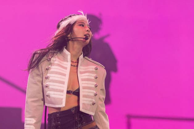 August 1, 2026, Chicago, Illinois, USA: South Korean singer JENNIE (JENNIE KIM) during the Lollapalooza Music Festival at Grant Park in Chicago, Illinois Chicago USA  - ZUMAs135 20260801_zap_s135_022 Copyright: xDanielxDeSloverx