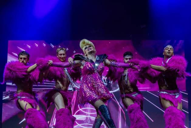 August 1, 2026, Chicago, Illinois, USA: Drag queen TRIXIE MATTEL during the Lollapalooza Music Festival at Grant Park in Chicago, Illinois Chicago USA  - ZUMAs135 20260801_zap_s135_031 Copyright: xDanielxDeSloverx
