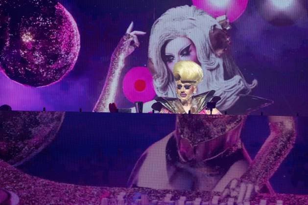 August 1, 2026, Chicago, Illinois, USA: Drag queen TRIXIE MATTEL during the Lollapalooza Music Festival at Grant Park in Chicago, Illinois Chicago USA  - ZUMAs135 20260801_zap_s135_041 Copyright: xDanielxDeSloverx
