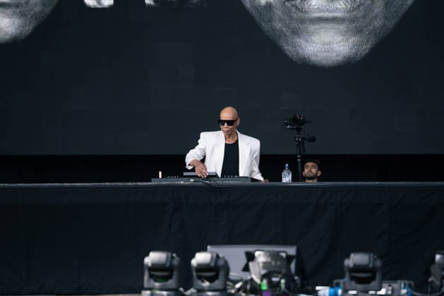 August 1, 2026, Brighton, United Kingdom: RuPaul Andre Charles better known as Rupaul performs during the 2026 Brighton & Hove Pride parade. Brighton United Kingdom - ZUMAs197 20260801_aaa_s197_180 Copyright: xLounisxTiarx