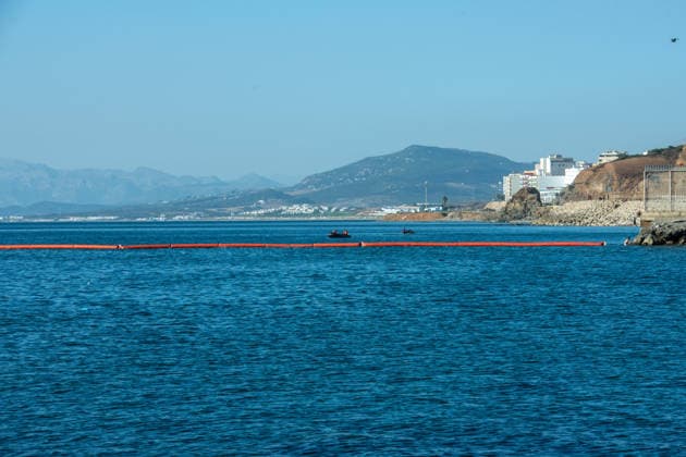 August 2, 2026, Ceuta, Madrid, Spain: Spain-Morocco border flows ease following unprecedented migrant influx; minor crossing attempts persist. Ceuta Spain - ZUMAd308 20260802_zsp_d308_010 Copyright: xJuanxCarlosxLucasx
