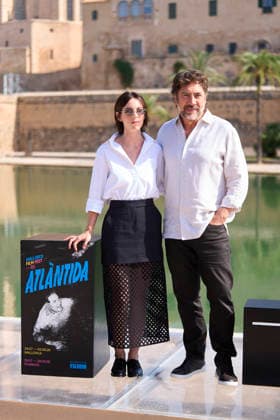 Atlantida Mallorca Film Festival 2026 - Photocall El ser querido Javier Bardem, Victoria Luengo attending ‘El ser querido’ Photocall during Atlantida Mallorca Film Festival 2026 at Parc de la Mar in Palma, Spain on August 2, 2026. Photo by ABACAPRESS.COM Palma Balearic Islands Spain  Copyright: xABACAx