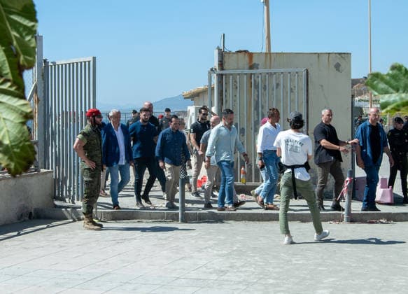 August 2, 2026, Madrid, Madrid, Spain: Santiago Abascal, leader of SpainÃ¢â‚¬â ¢s far-right Vox party, has arrived in Ceuta today alongside regional party president Juan Sergio Redondo to assess the severe border crisis on the ground. Madrid Spain  - ZUMAd308 20260802_zsp_d308_067 Copyright: xJuanxCarlosxLucasx