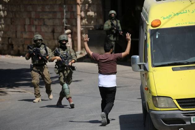 August 2, 2026, Nablus, Palestine, State of: NABLUS, West Bank Ã¢â‚¬ August 2, 2026: Israeli soldiers patrol during a military operation in the city of Nablus in the occupied West Bank. Nablus Palestine, State of  - ZUMAq101 20260802_zna_q101_044 Copyright: xNedalxShtiehx