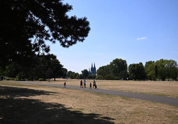 02.08.2026, xophax, öffentliches Leben, Köln, Rheinpark , Kölner Dom. Sommer in Köln Köln *** August 2, 2026, xophax, public life, Cologne, Rheinpark, Cologne Cathedral, Summer in Cologne, Cologne