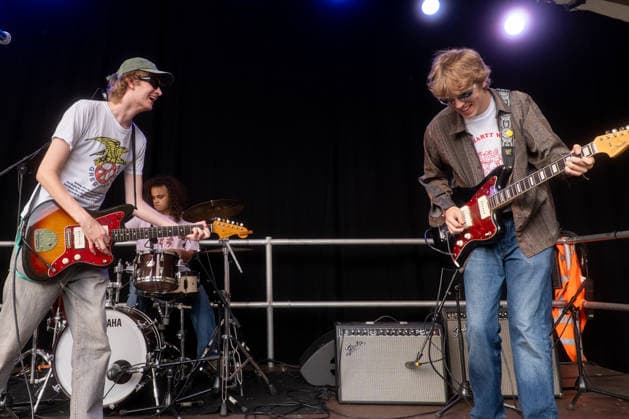 Ollie Cook and The Hogwash in concert at Cambridge Folk Festival at Cherry Hinton Hall Park in Cambridge, UK on 02 August 2026 Ollie Cook and The Hogwash performing with Ollie Cook and The Hogwash in concert at Cambridge Folk Festival at Cherry Hinton Hall Park in Cambridge, UK on 02 August 2026, Credit:Stephen Keable Avalon UK, Cambridgeshire, Cambridge, Cherry Hinton Hall Park  Copyright: xStephenxKeablex xAvalonx 1120336014