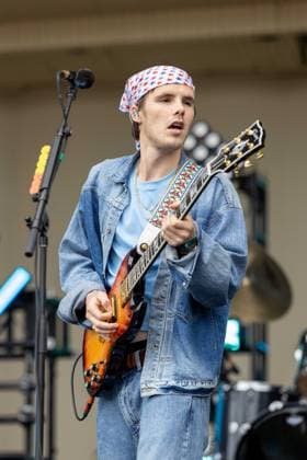 August 2, 2026, Chicago, Illinois, USA: CRUZ BECKHAM during the Lollapalooza Music Festival at Grant Park in Chicago, Illinois Chicago USA  - ZUMAs135 20260802_zap_s135_012 Copyright: xDanielxDeSloverx