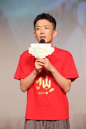 SHENYANG, CHINA - AUGUST 02: Director Mou Zhengyang attends the road show for film All Wishes Come True on August 2, 2026 in Shenyang, Liaoning Province of China.  Copyright: xVCGx 111657761518