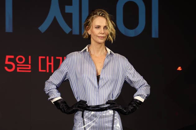 Nolan, Damon, Theron, Thomas attend press conference for The Odyssey in Seoul South African actress Charlize Theron poses for photos during a press conference for the film The Odyssey in Seoul, South Korea, on August 03, 2026. The epic fantasy, based on Homer s ancient Greek poem, follows the hero Odysseus on his perilous journey home after the Trojan War. Seoul South Korea  Copyright: xMatrixxImages JungxUi-Chelx