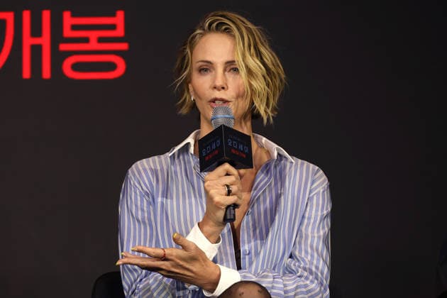Nolan, Damon, Theron, Thomas attend press conference for The Odyssey in Seoul Actress Charlize Theron speaks during a press conference for the film The Odyssey in Seoul, South Korea, on August 03, 2026. The epic fantasy, based on Homer s ancient Greek poem, follows the hero Odysseus on his perilous journey home after the Trojan War. Seoul South Korea  Copyright: xMatrixxImages JungxUi-Chelx