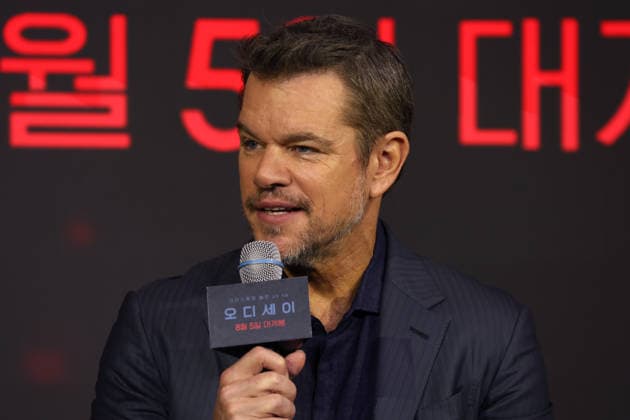 Nolan, Damon, Theron, Thomas attend press conference for The Odyssey in Seoul Actor Matt Damon speaks during a press conference for the film The Odyssey in Seoul, South Korea, on August 03, 2026. The epic fantasy, based on Homer s ancient Greek poem, follows the hero Odysseus on his perilous journey home after the Trojan War. Seoul South Korea  Copyright: xMatrixxImages JungxUi-Chelx